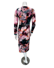 Oh! Zuza Deep Green Floral Long Sleeve Modal Button Down Nightshirt