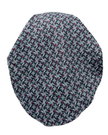 Revaz Chambray Mini Shapes Pre-Tied Bandanna with Velvet Grip