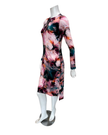 Oh! Zuza Deep Green Floral Long Sleeve Modal Button Down Nightshirt