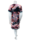 Oh! Zuza Deep Green Floral Short Sleeve Pull On Modal Nightshirt
