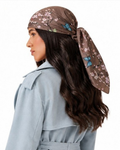 Tie Ur Knot Falling Into Place Adjustable Pre-Tied Bandanna with Full Non Slip Grip