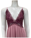 Oh! Zuza Lilac Lace Modal Chemise