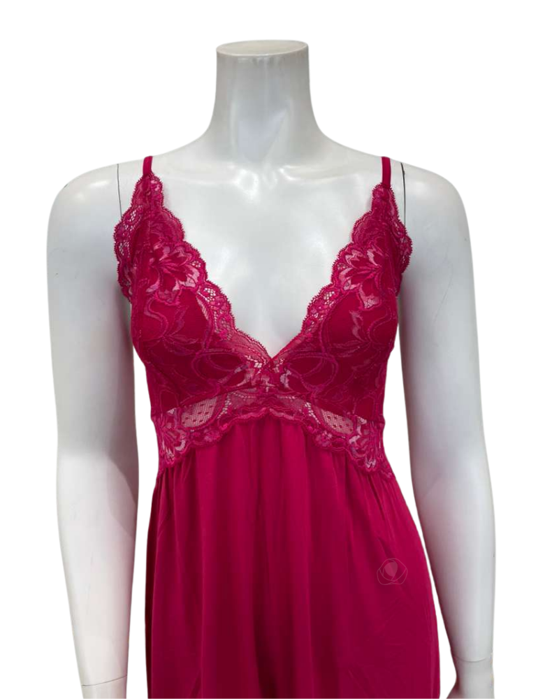 Oh! Zuza Ruby Lace Modal Chemise