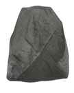 It's Younique Solid Black Shimmer Pre-Tied Open Back Bandanna with Velvet Grip