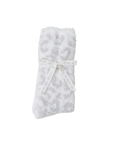 Barefoot Dreams Cream/Stone Barefoot in the Wild Socks