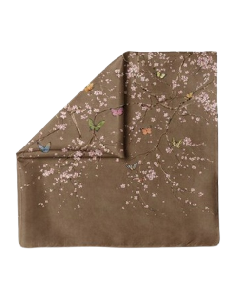 Tie Ur Knot Falling Into Place Square Scarf