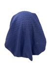 Navy Swiss Dots Unlined Pre-Tied Bandanna