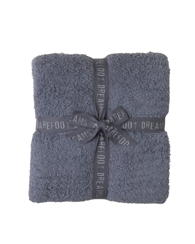 Barefoot Dreams Graphite CozyChic Throw