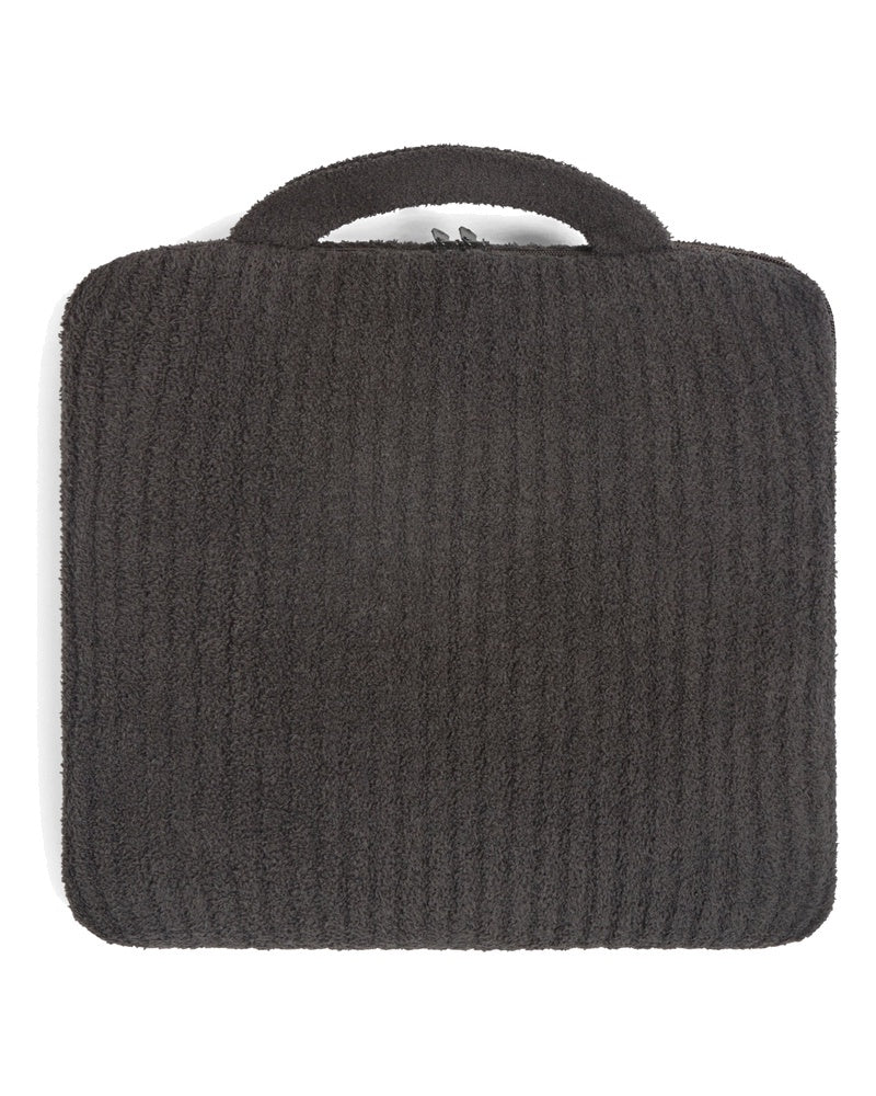 Barefoot Dreams Carbon CozyChic Rib Travel Blanket