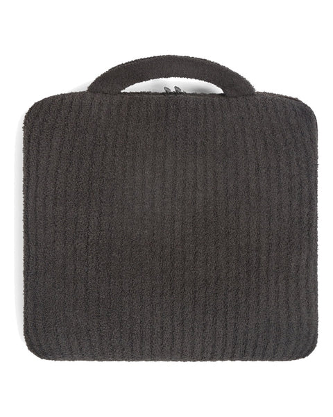 Barefoot Dreams Carbon CozyChic Rib Travel Blanket