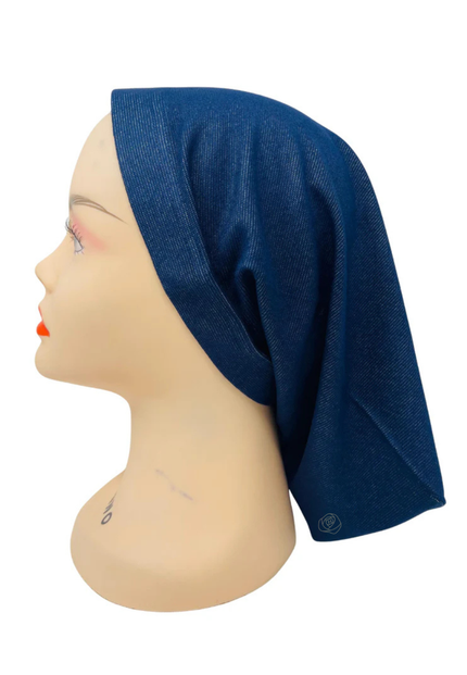 Ahead BN2611 Mignight Blue Denim Superior Adjustable Beanie Myselflingerie.com