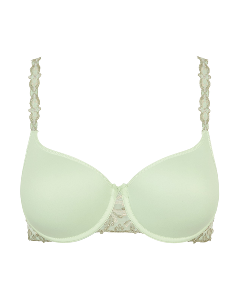 Chantelle Green Powder Champs Elysees Molded Underwire Bra Mysefingerie.com