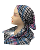 TYED Summer Plaid Pre-tied Bandanna with Velvet Grip Myselfllingerie.com