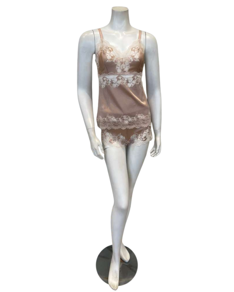 Wacoal 812481 + 849481 Rose Dust/Angel Wing Modern Affair Cami & Boyshort Myselflingerie.com