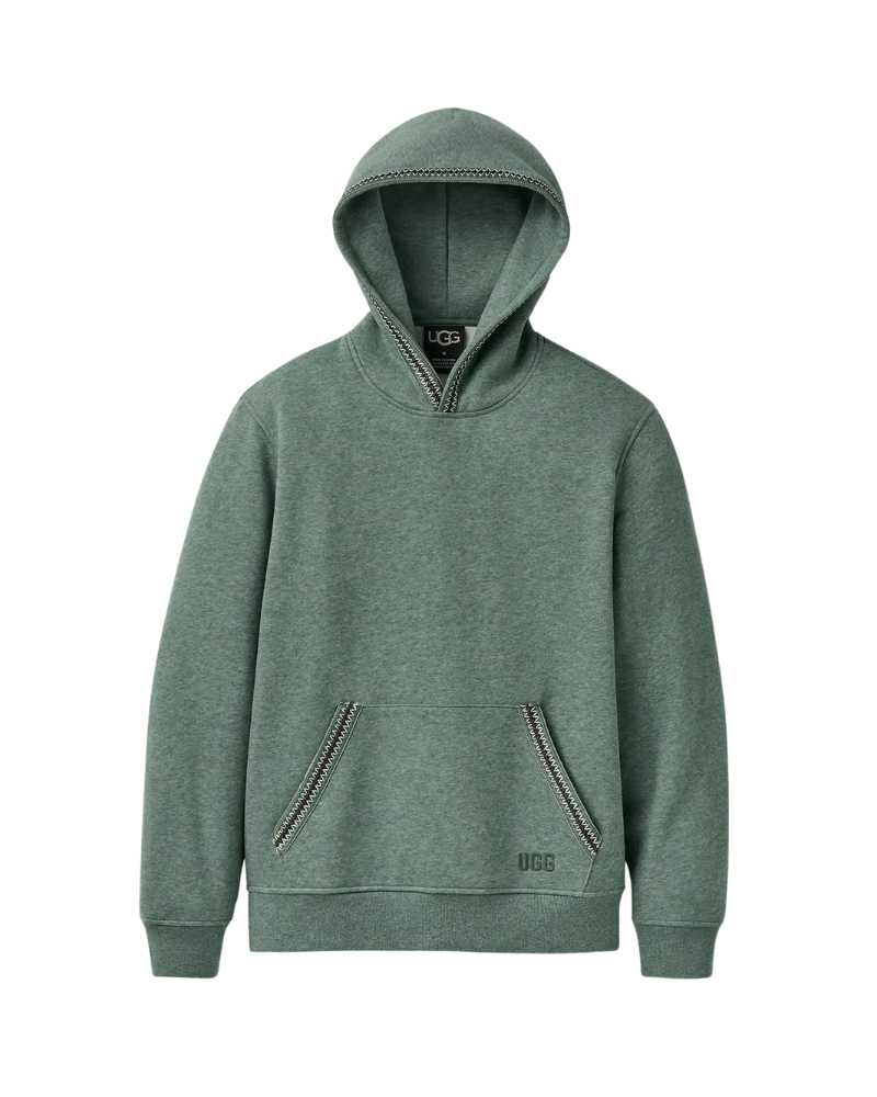 UGG 1147090 Green Stone Heather Tasman Hoodie