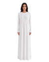 Chicolli White Signature Pull On Cotton Nightgown