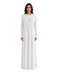 Chicolli White Signature Pull On Cotton Nightgown