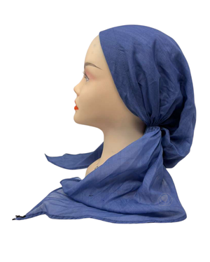 Ahead Blue Shadowline Classic Fit Pre-Tied Bandanna