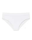 Jockey White Microfiber Matte & Shine Seamfree Modal Bikini Myselflingerie.com