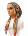 Ahead Citrus Loop Lineage Israeli Style Long Tails Pre-Tied Bandanna