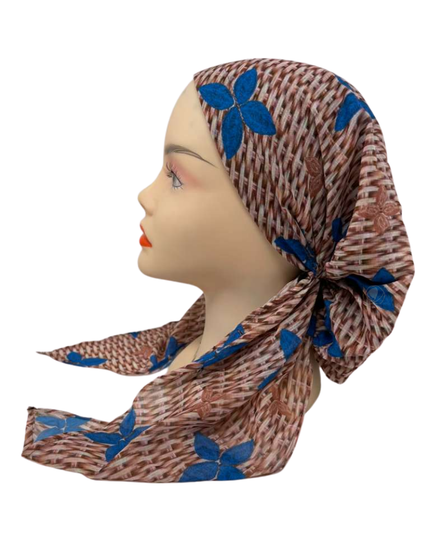 Ahead P2806 Dazzling Blue Loomlight Classic Fit Pre-Tied Bandanna
