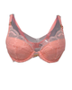 Chantelle Fluorescent Pink Muse Lace Push Up Bra