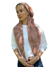 TYED Pink Paisley Square Scarf