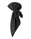 Tie Ur Knot Black Adjustable Pre-Tied Swim Bandanna