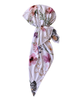 Tie Ur Knot Butterfly Garden Adjustable Pre-Tied Swim Bandanna Myselflingerie.com
