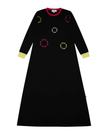 Miss Mini NLP05 Black/Neon Logo Modal Teen Nightgown Myselflingerie.com