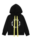 Miss Mini NLP06 Black/Neon Logo Modal Teen Hoodie Myselflingerie.com
