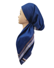 Revaz HS703R Royal Varsity Stripe Adjustable Pre-Tied Bandanna with Velvet Grip Myselflingerie.com