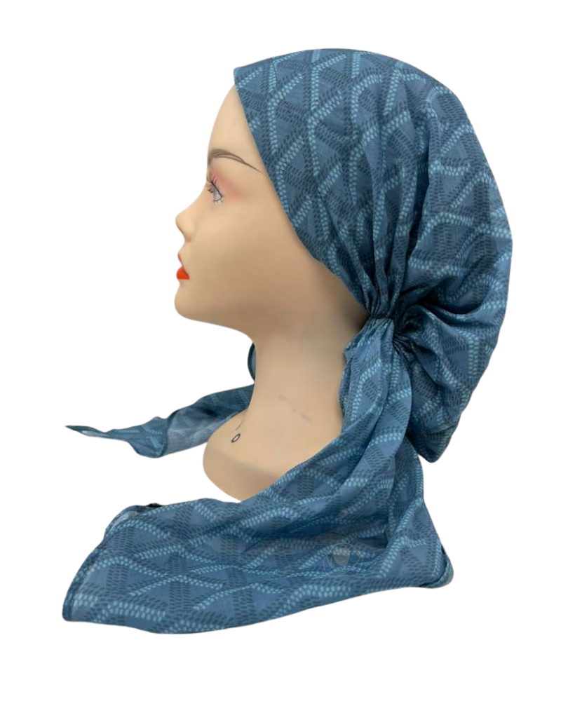 Ahead Teal Optix Classic Fit Pre-Tied Bandanna