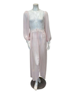 Oh! Zuza V18 Blush Pink and Lace Robe Myselflingerie.com
