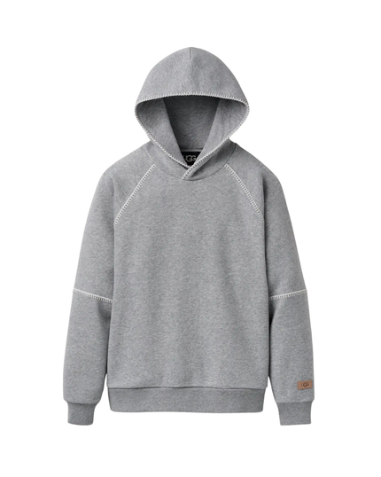 UGG Grey Heather Classic Hoodie Myselflingerie.com