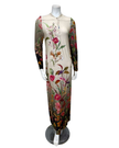 Angelice Ombre Garden Floral Print Button Down Modal Nightgown