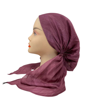 Ahead Burgundy Shadowline Classic Fit Pre-Tied Bandanna