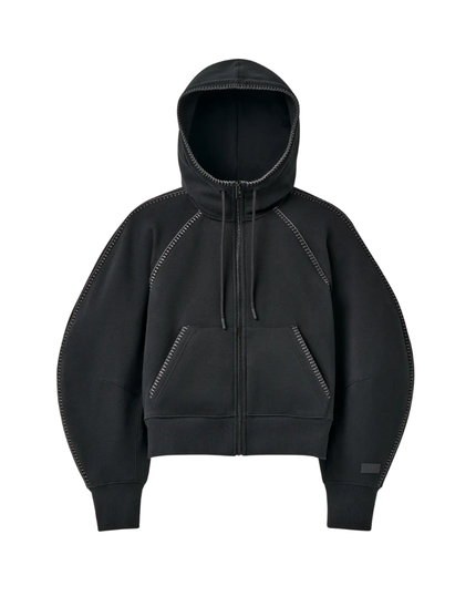 UGG Black Classic Full-Zip Hoodie Myselflingerie.com