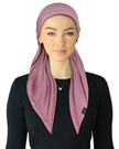 Cherie HA-COTTON-LV Lavender Comfort Adjustable Pre-Tied Bandanna Myselflingerie.com