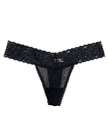 Love Libby T233 Black Mesh and Lace Classic Thong Myselflingerie.com