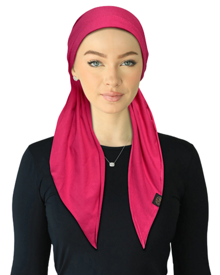 Cherie HA-COTTON-BRY Berry Comfort Adjustable Pre-Tied Bandanna