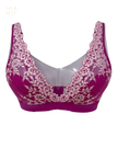 Wacoal 852191 Wild Azalea/Cradle Pink Embrace Lace Wire Free Bralette Myselflingerie.com