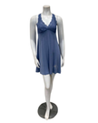 Fleur't 680 Denim Lace T-Back Short Modal Chemise Myselflingerie.com