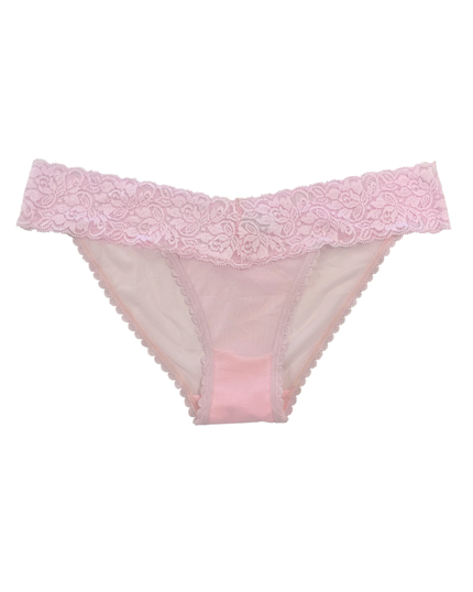 Love Libby C132 Lilac Snow Mesh and Lace Classic Cheeky Bikini Myselflingerie.com