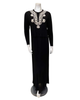 Severine Boutik 411 Taupe Royal Scroll Modal Nursing Nightgown Myselflingerie.com