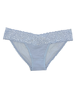 Love Libby C132 Kentucky Blue Mesh and Lace Classic Cheeky Bikini Myselflingerie.com