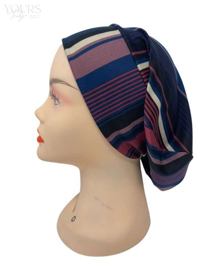 Triple Up SS1-D Multi Stripes Print Sleeping Snood