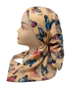 Tal New York Yellow Flutter Open Back Pre-Tied Bandanna with Velvet Grip Myselflingerie.com