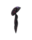 Lizi Headwear DST-C-26115 Neon Flutter Silk Prints Adjustable Pre-Tied Bandanna with Velvet Grip Myselflingerie.com