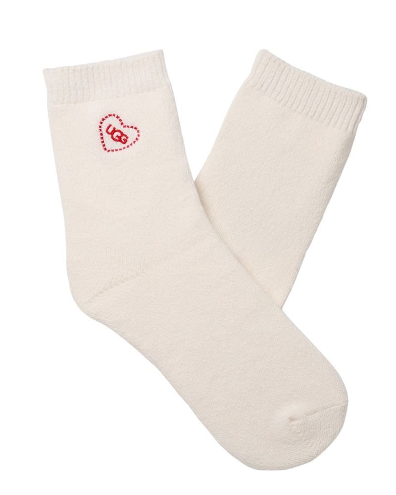 UGG 1182390 Nimbus Rib Knit Slouchy Love Quarter Crew Socks Myselflingerie.com
